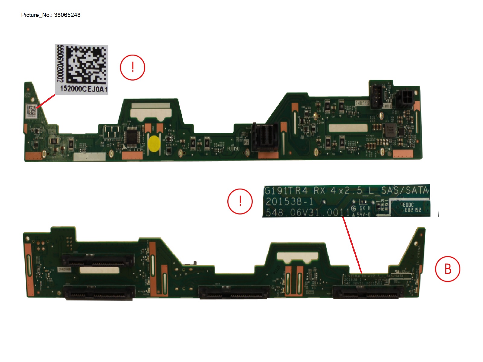 4X2.5 SAS/SATA (L SHAPE)