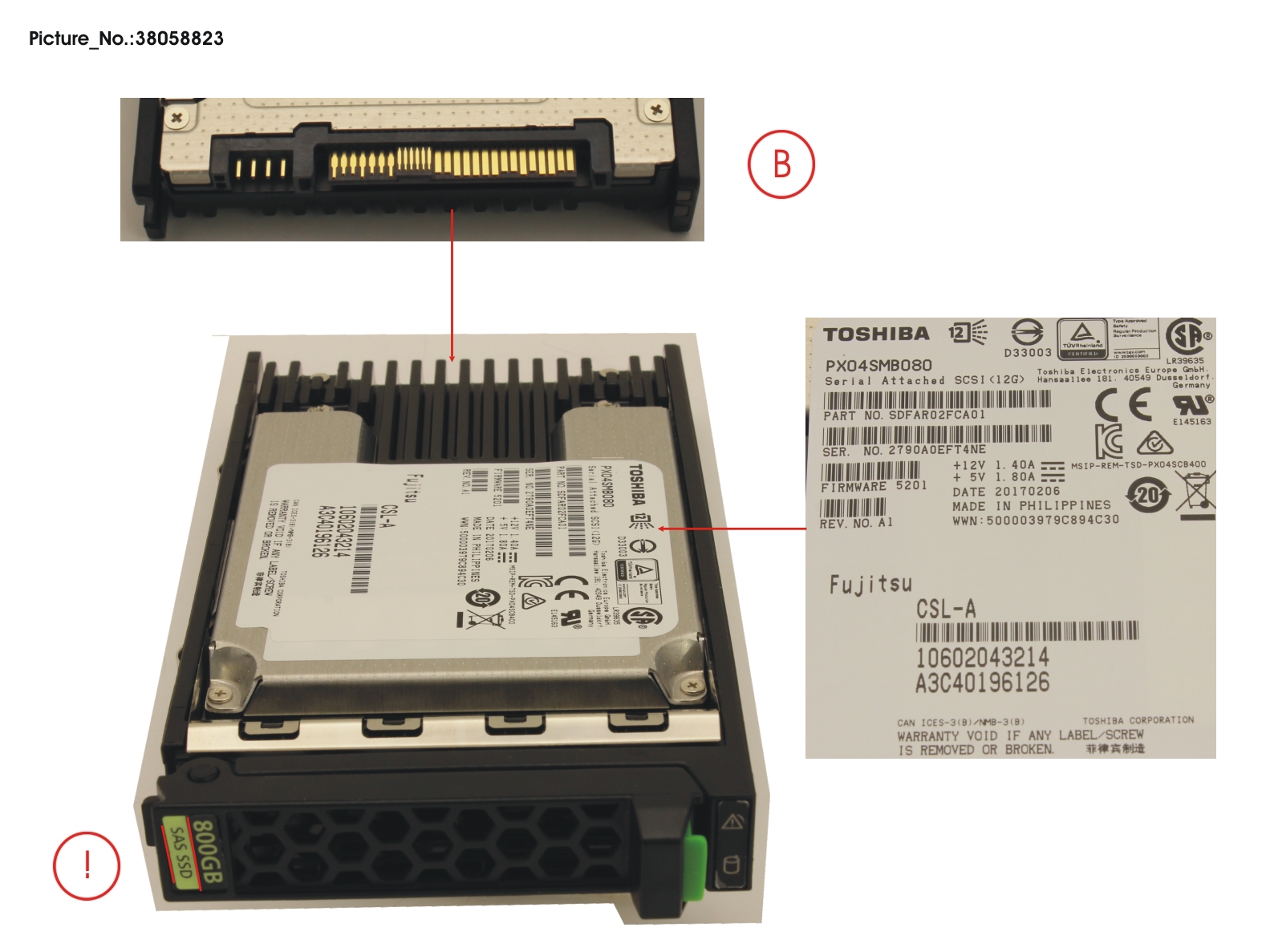 SSD SAS 12G 800GB WRITE-INT. 2.5 H-P EP