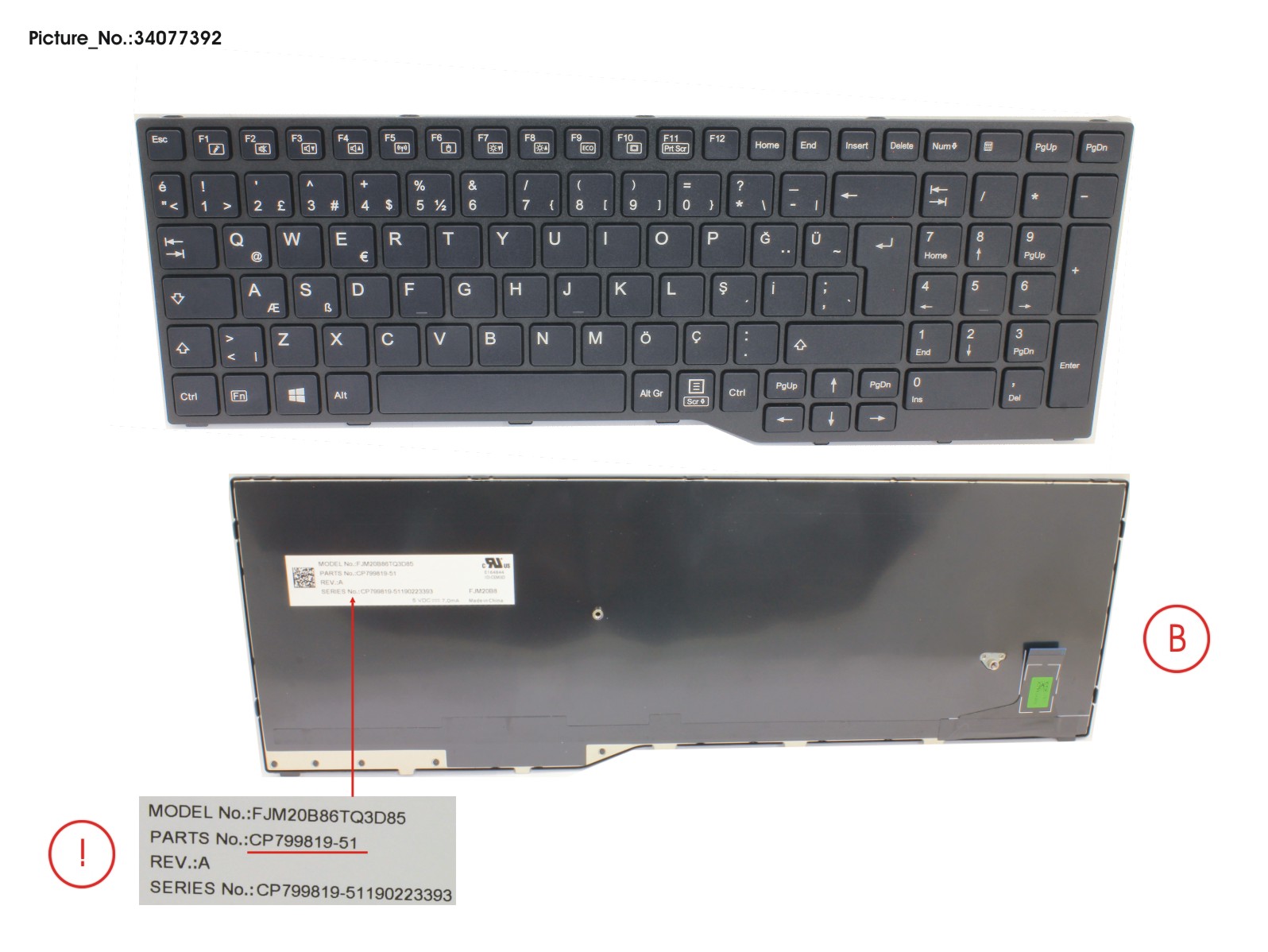 KEYBOARD TURKEY (BLACK) KEYBOARD TURKEY (BLACK)