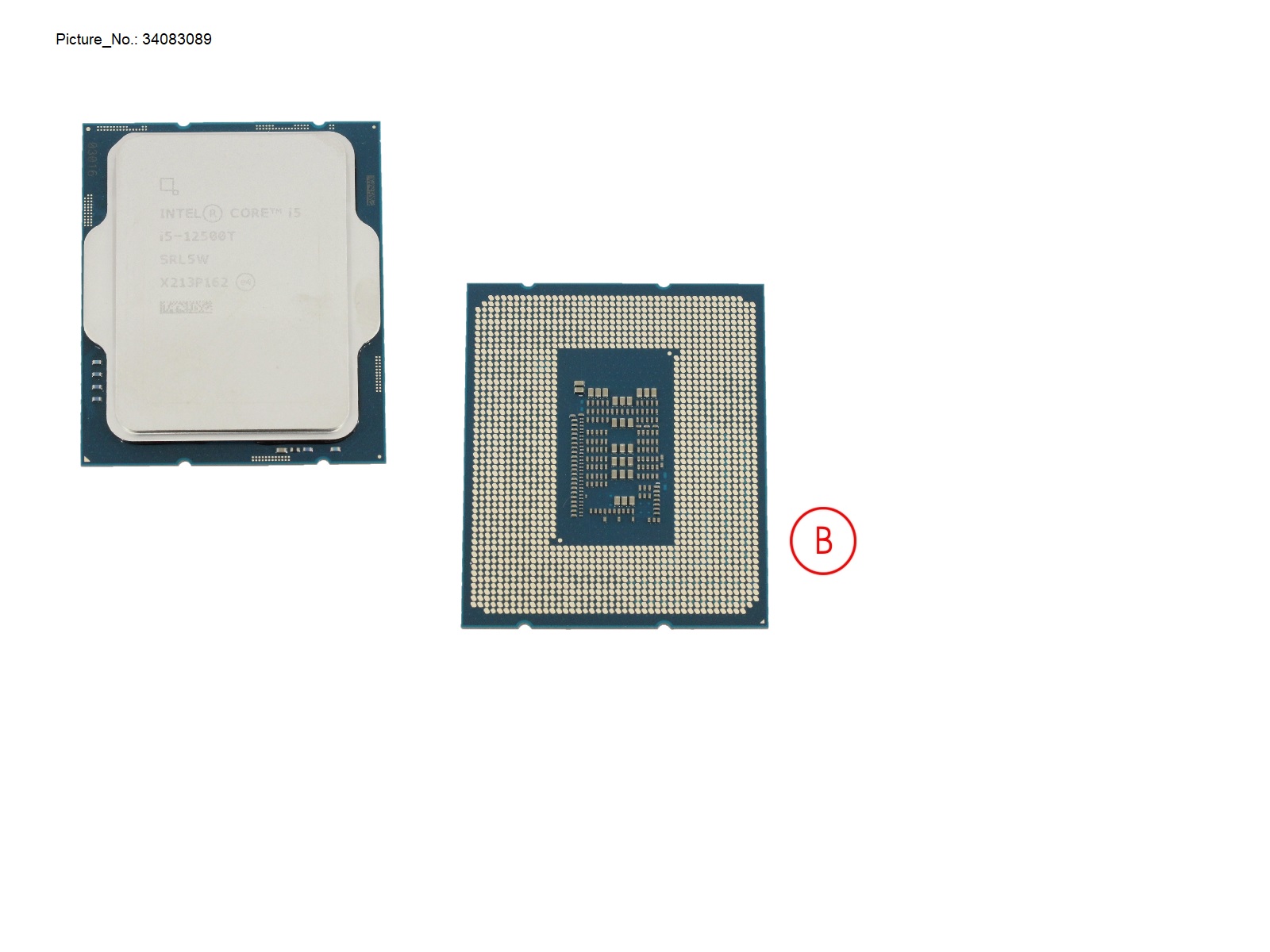 CPU INTEL CORE I5-12500T 2,0 GHZ 35W