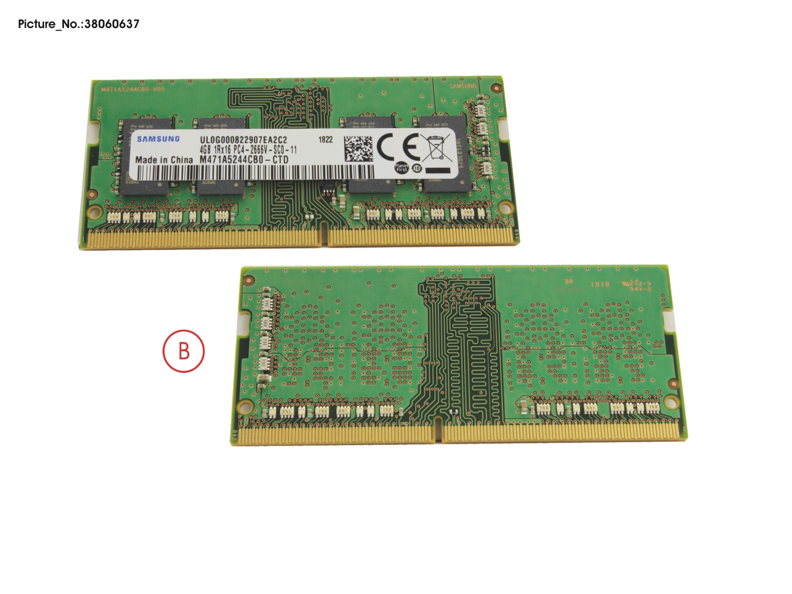 MEMORY 4GB DDR4-2666 SO