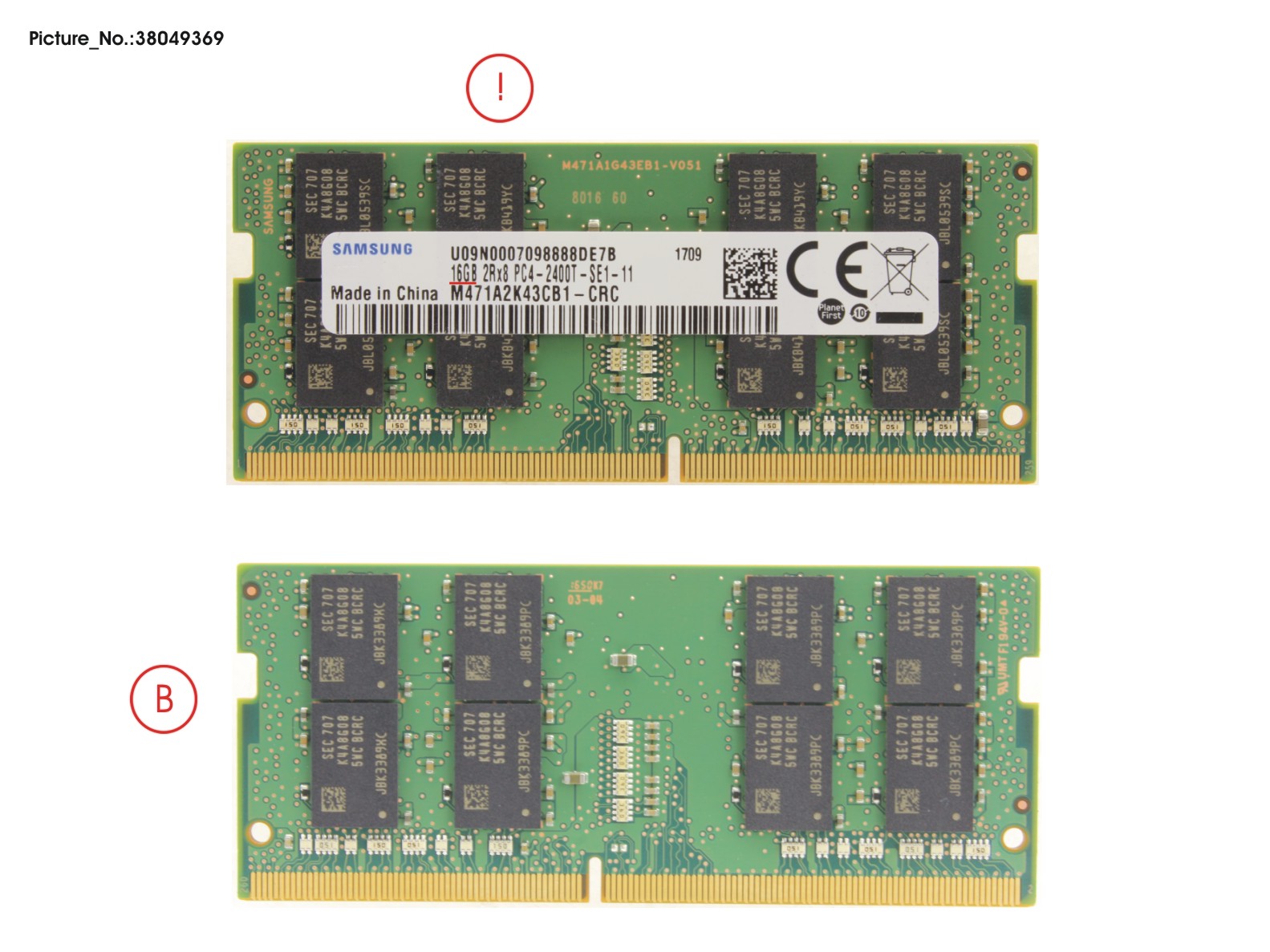 MEMORY 16GB DDR4 SO
