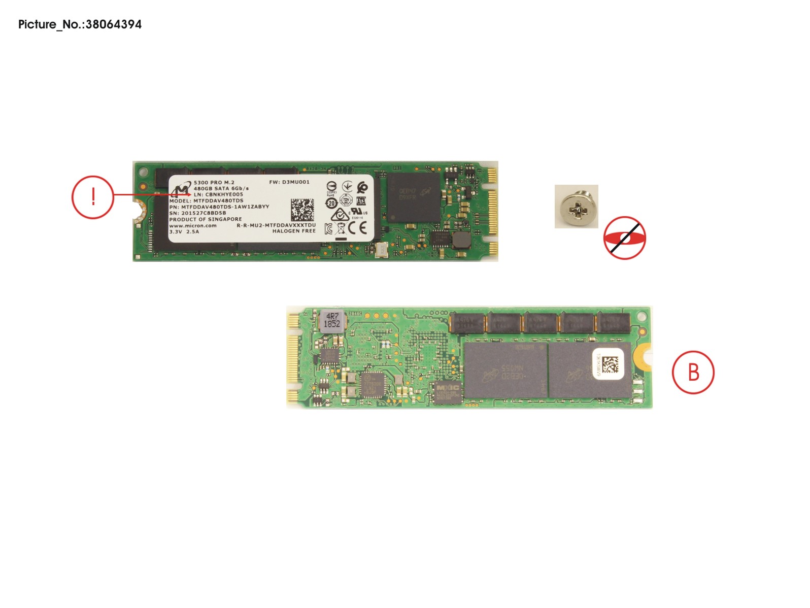 M.2 SATA 480GB