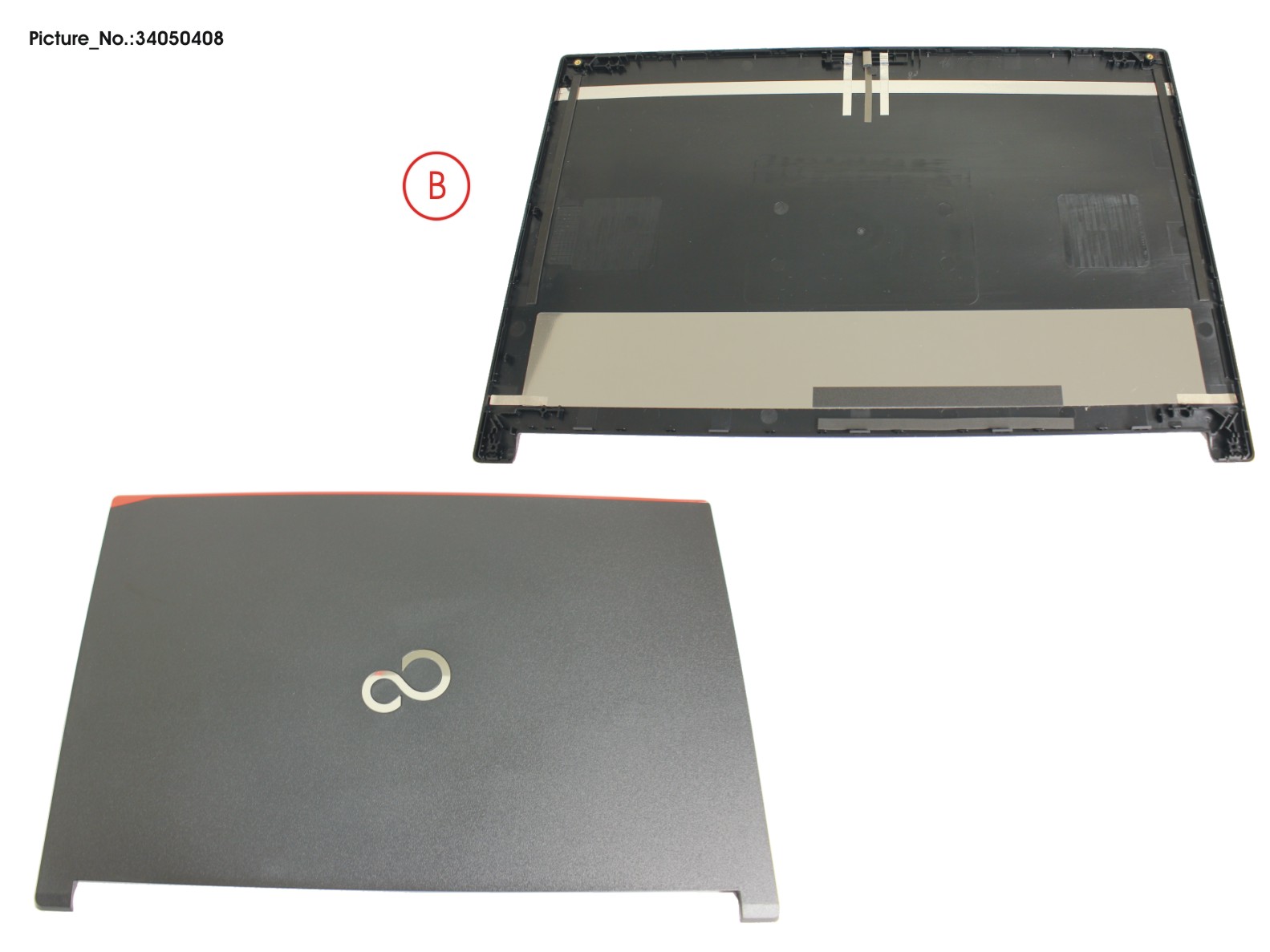 LCD BACK COVER ASSY (HD, FOR CAM)