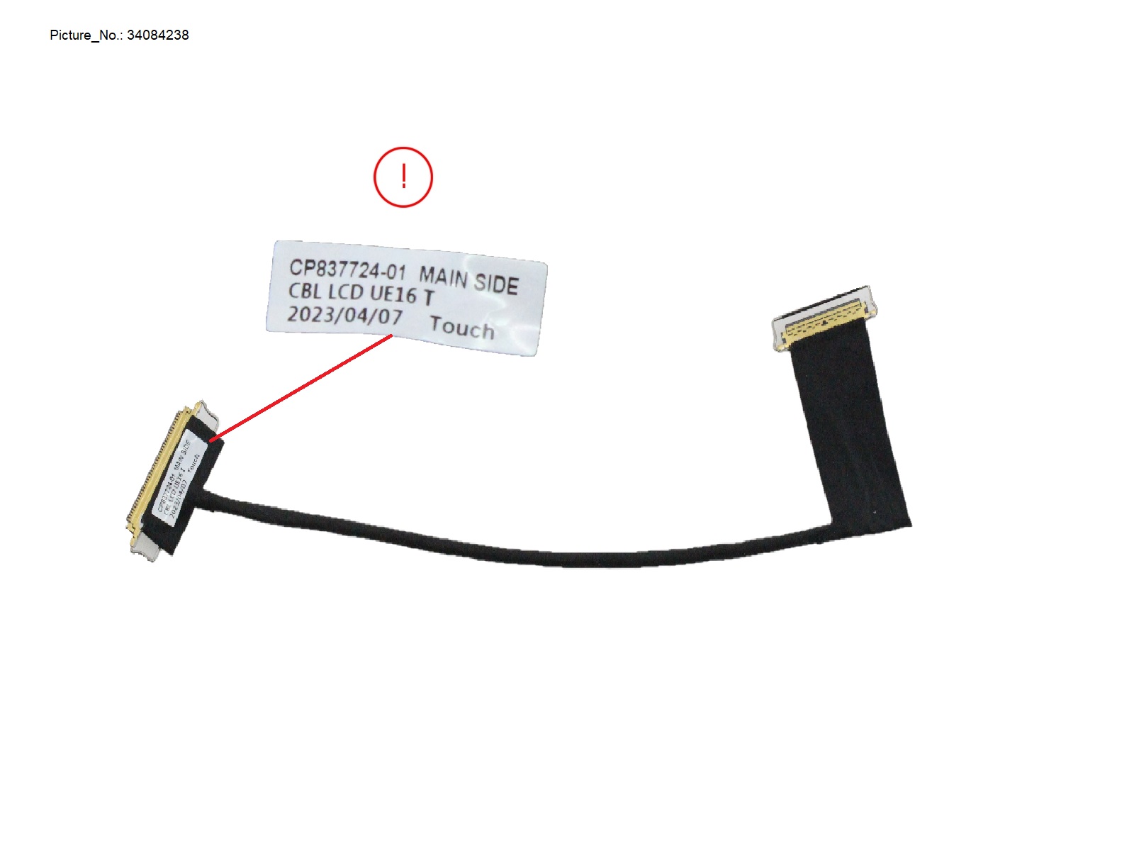 CABLE, LCD TOUCH