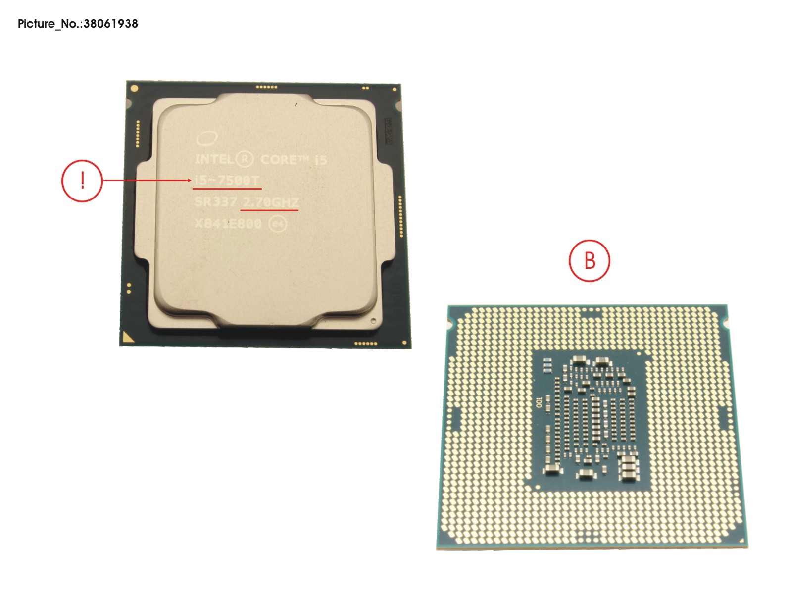 CPU CORE I5-7500T 2.7GHZ 35W