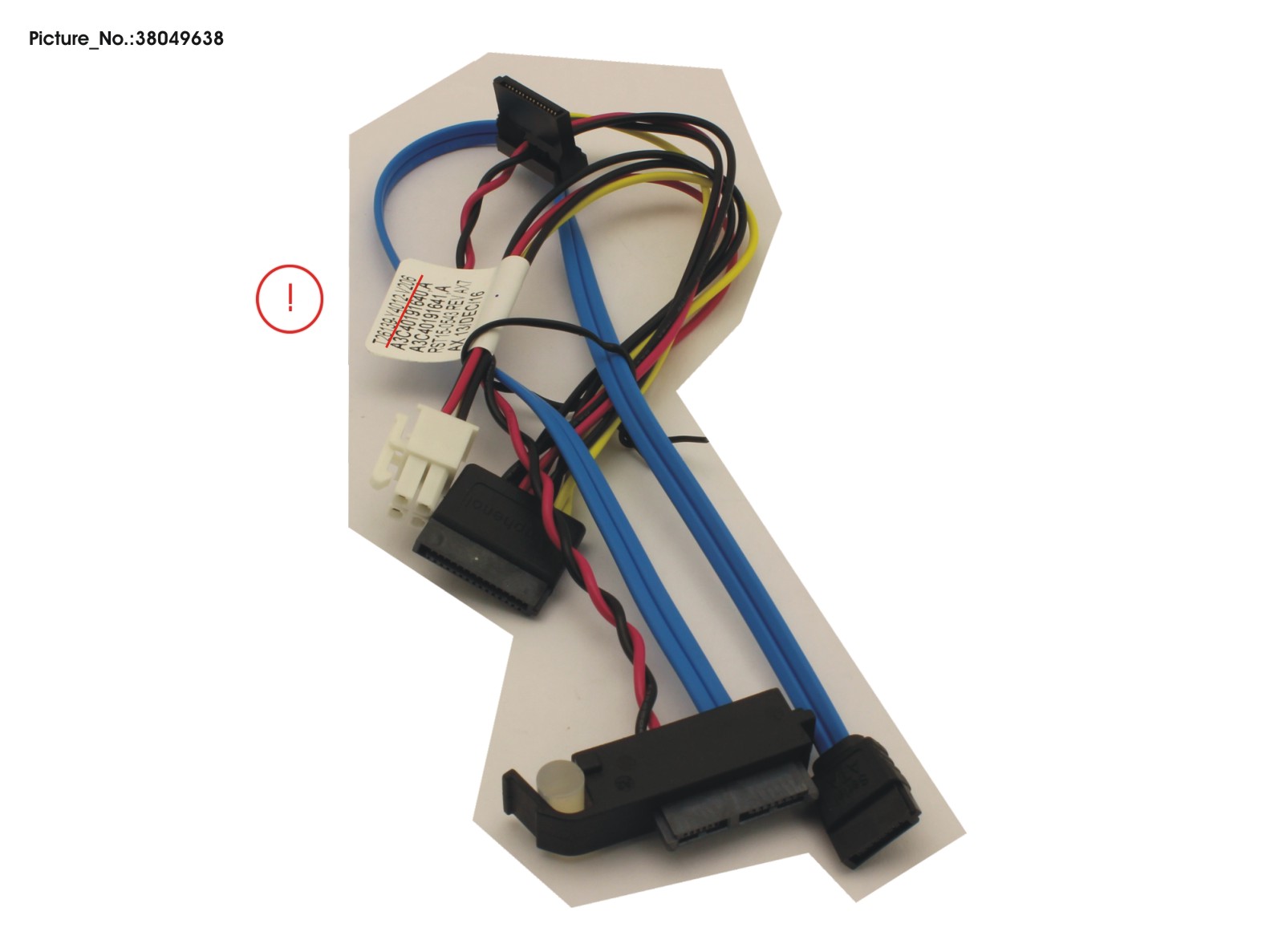 FUJITSU CABLE, SATA POWER