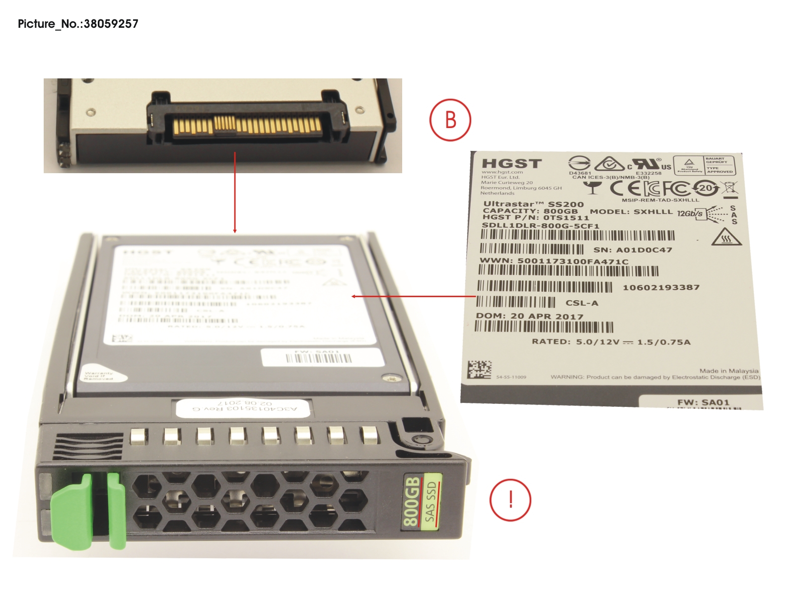 SSD SAS 12G 800GB MIXED-USE 2.5 H-P EP