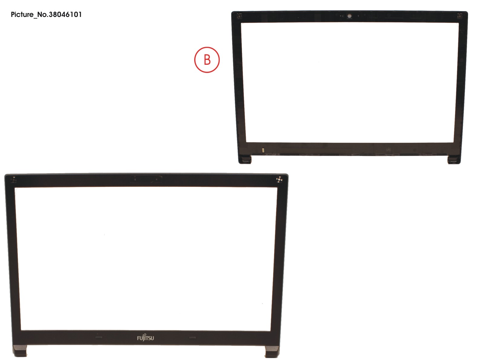 LCD FRONT COVER (HD, FOR MIC)