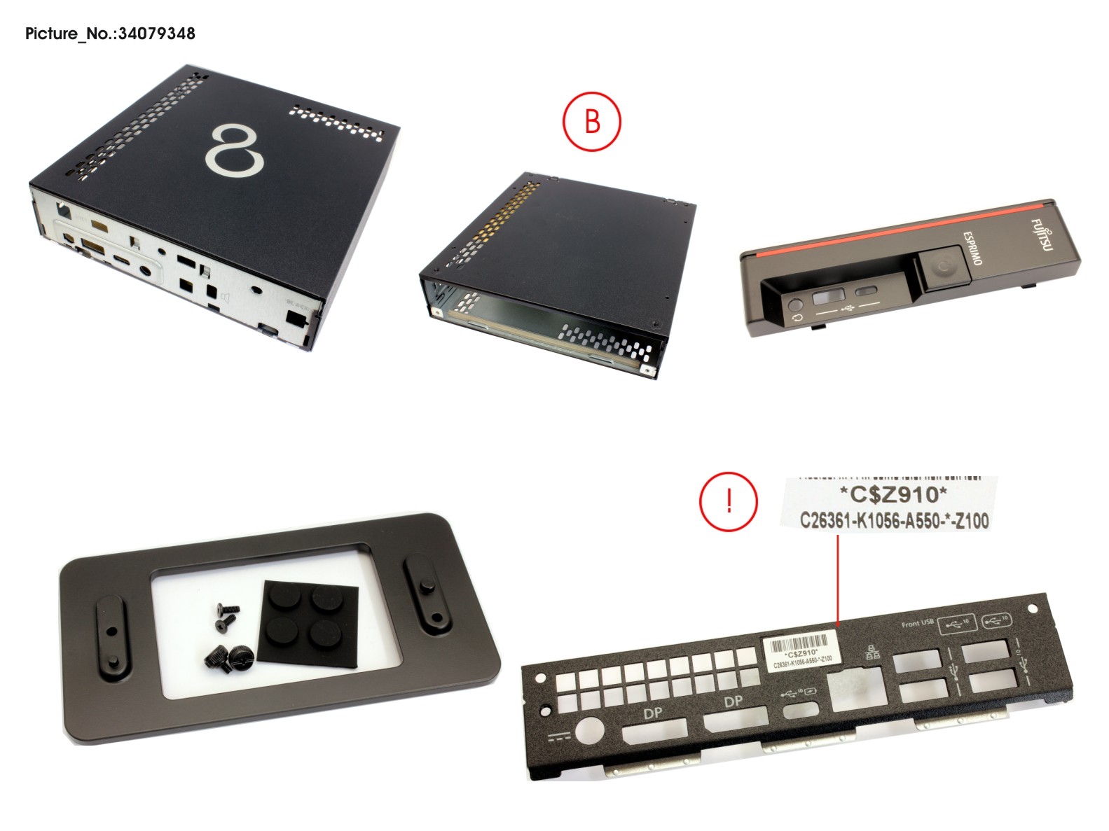 CHASSIS KIT ESPRIMO G9010/G9011