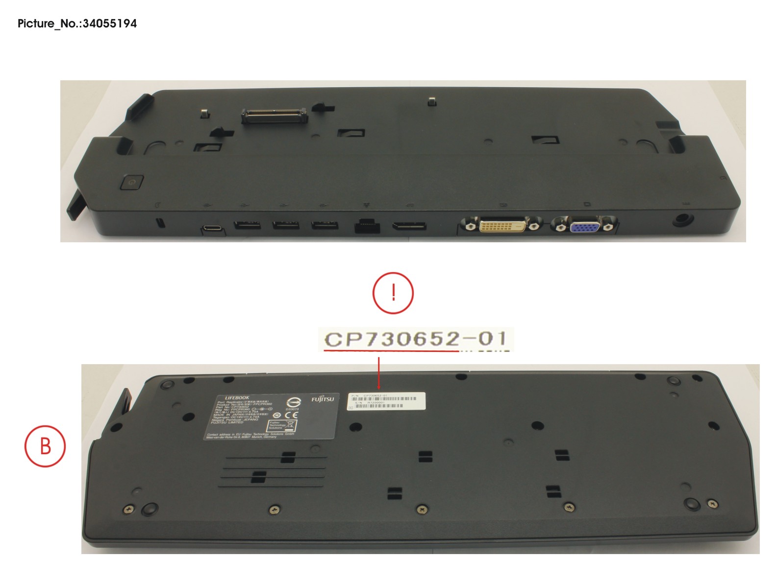 PORT REPLICATOR/ Docking FTS T937
