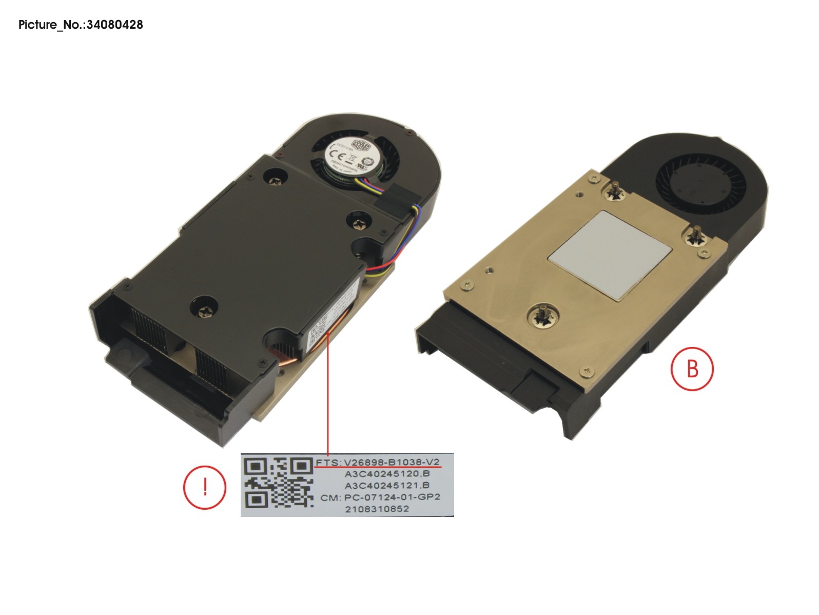 FUJITSU HEATSINK ESPRIMO G