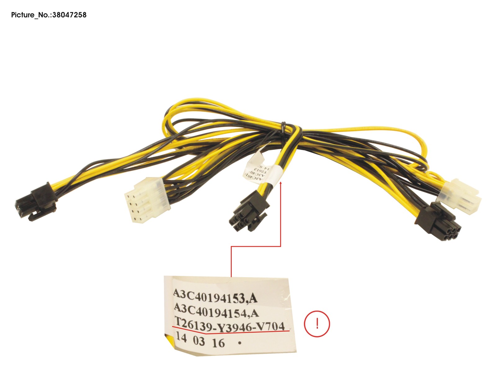 FUJITSU CBL GPU PWR 400 FUJITSU CBL GPU PWR 400