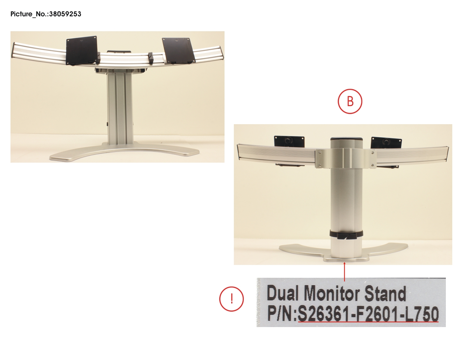 DUAL MONITOR STAND