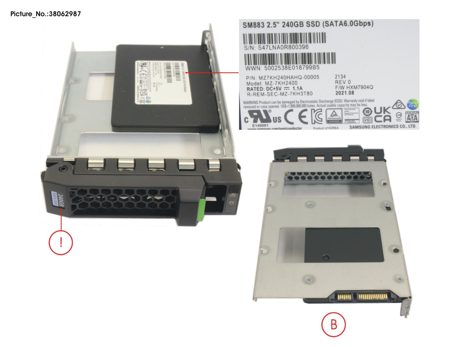 SSD SATA 6G 240GB MIXED-USE 3.5 H-P EP