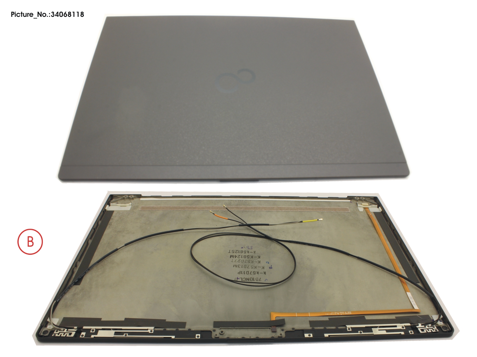 LCD BACK COVER BLACK NO TOUCH WWAN W/CAM LCD BACK COVER BLACK NO TOUCH WWAN W/CAM