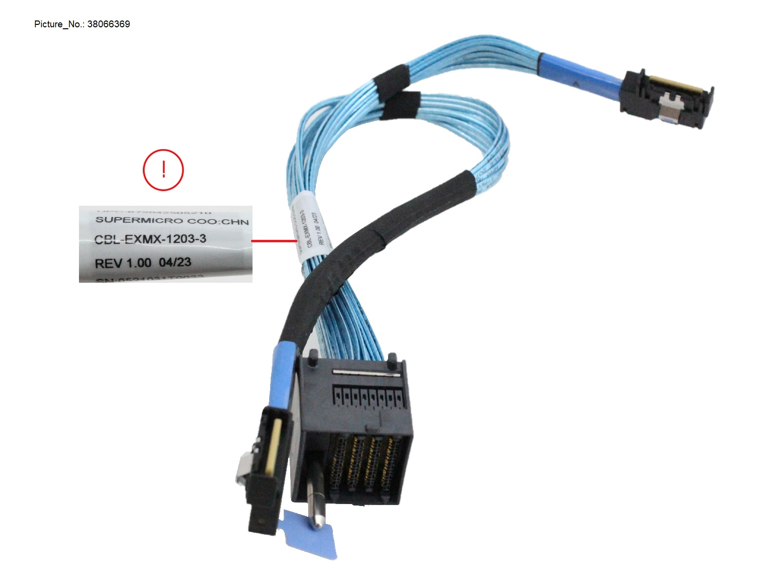 PCIE CABLE 314MM (MB TO PCIEB)