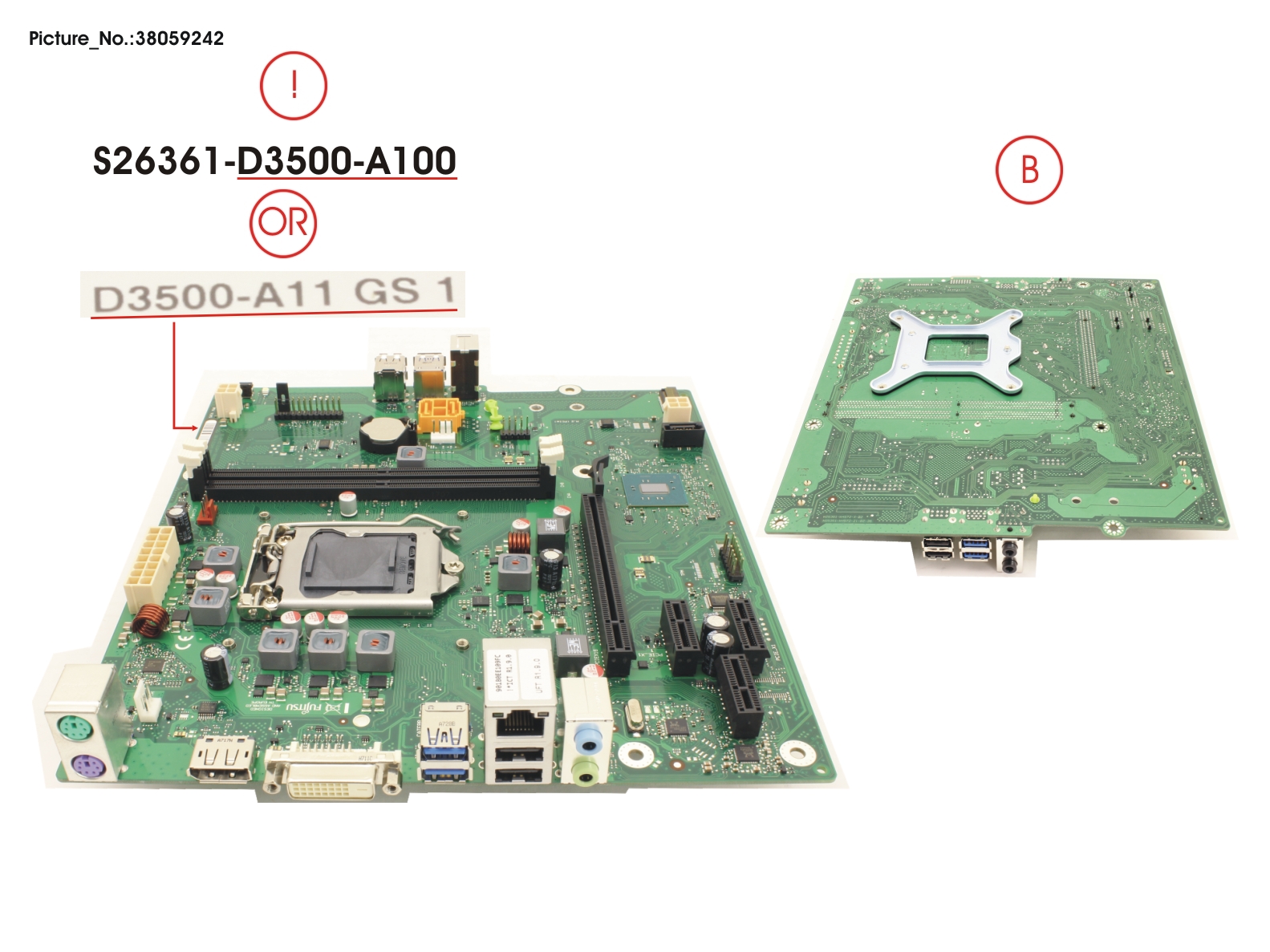 FUJITSU MAINBOARD D3500 FUJITSU MAINBOARD D3500