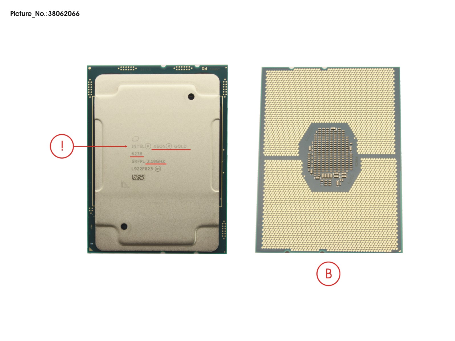 CPU INTEL XEON GOLD 6238 - 2100 140W