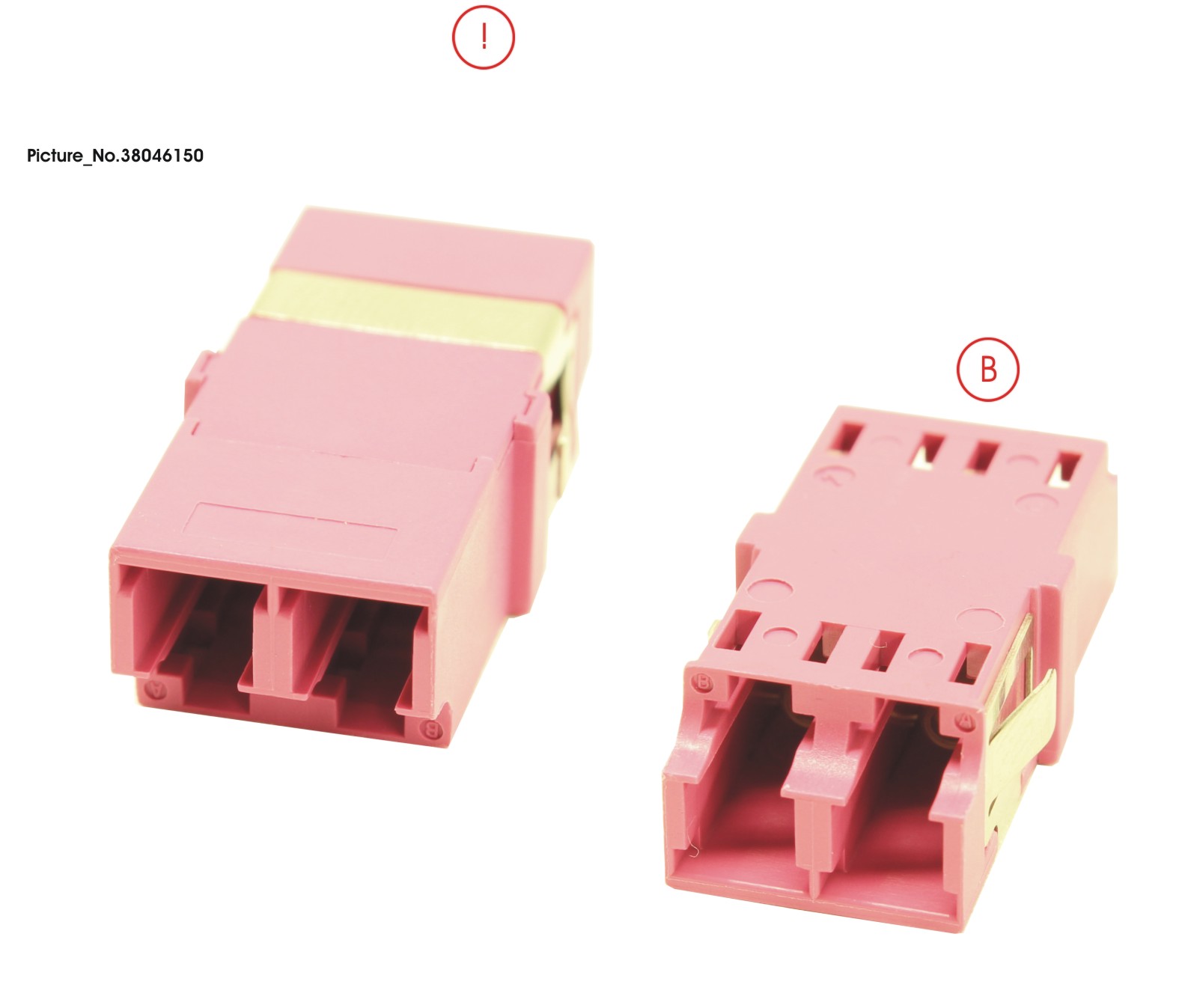 FIBER COUPLER OM4, MMF, LC/LC