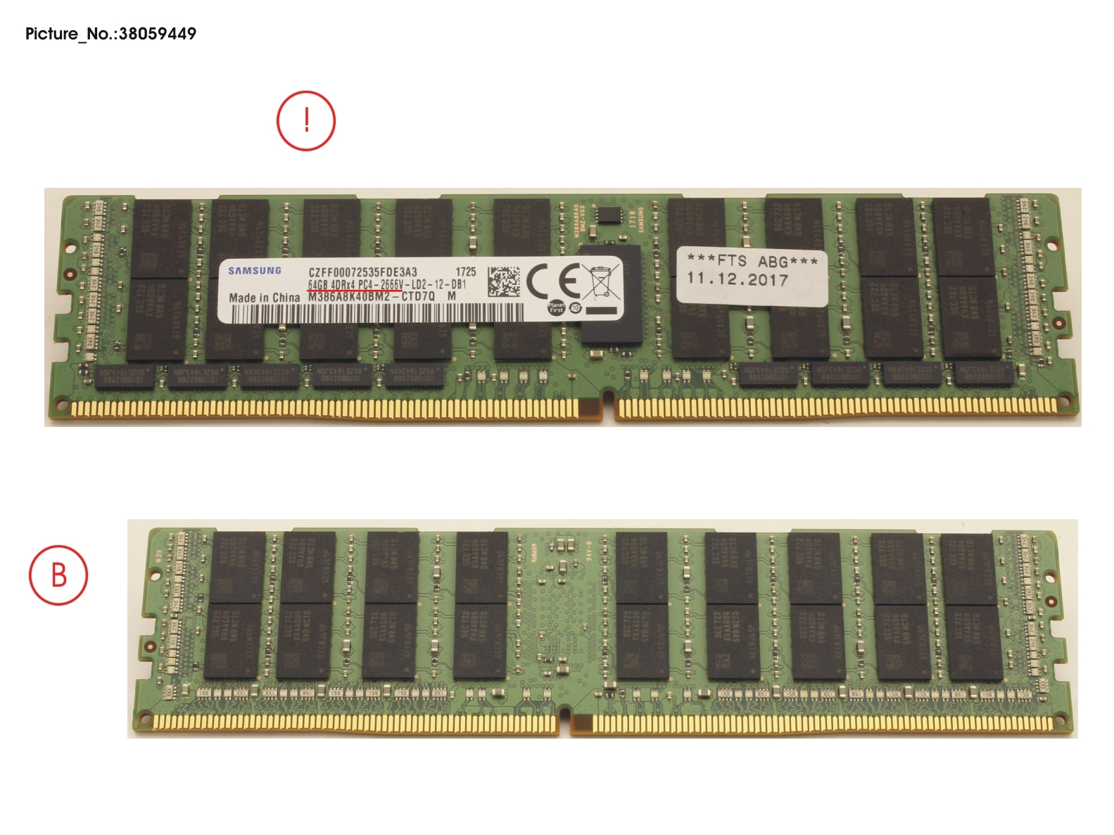 64GB 4RX4 DDR4 LR