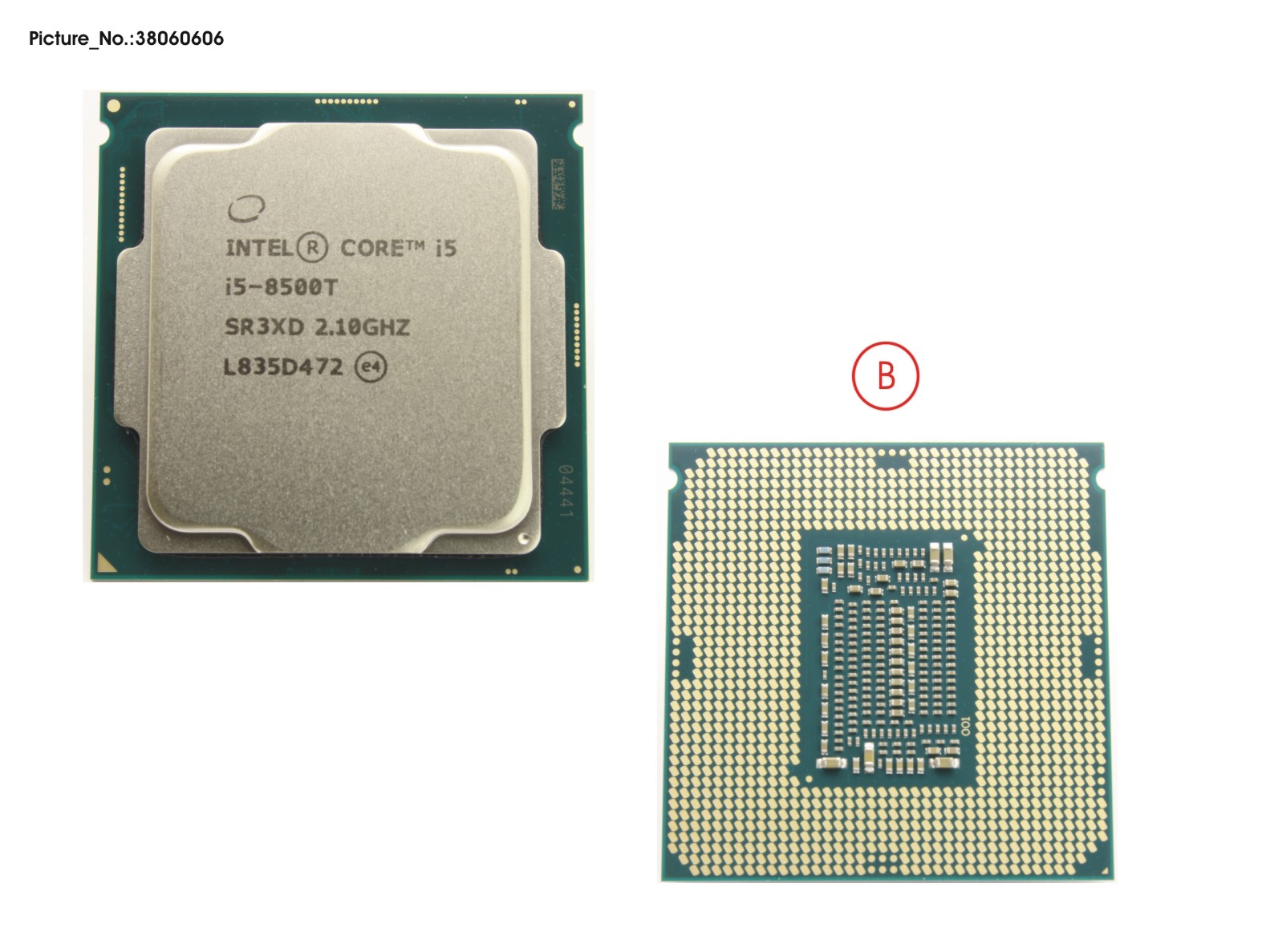 CPU CORE I5 8500T 2.1GHZ 35W