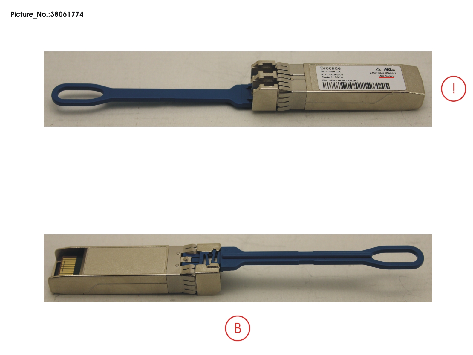 SFP+,ELWL,16GB/S,25KM,1-PACK