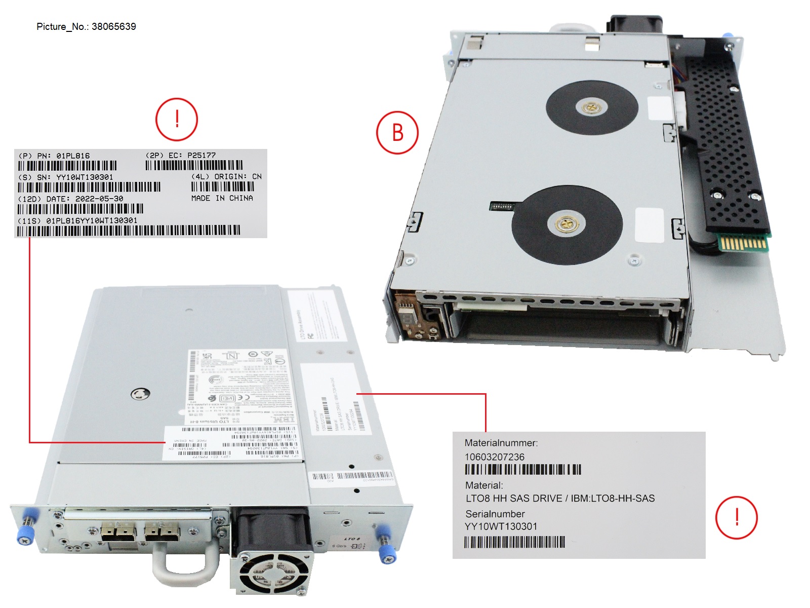 LTO-8 HH SAS 6GB TAPE DRIVE LTO-8 HH SAS 6GB TAPE DRIVE