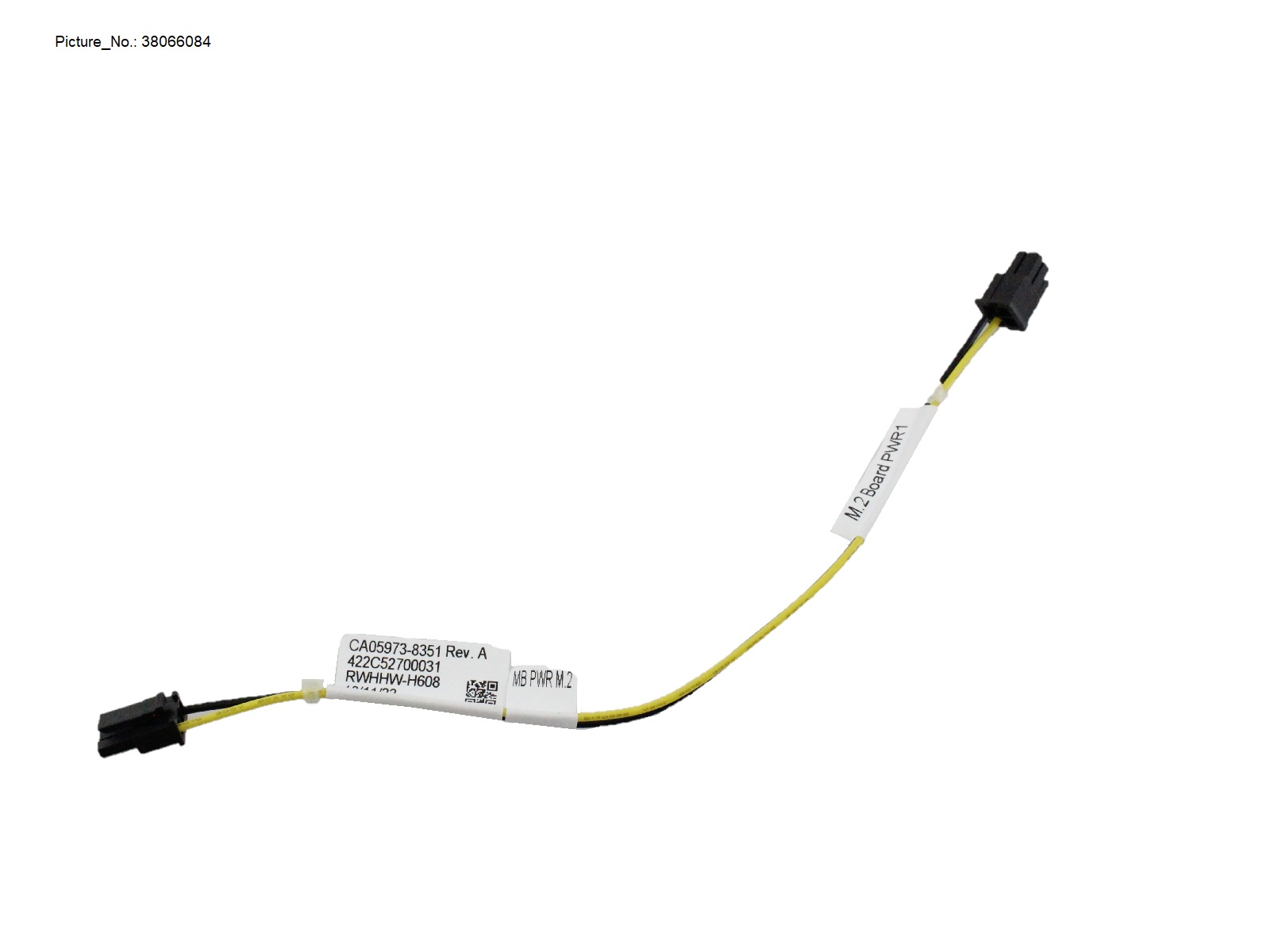 POWER CABLE 2X2 (MB TO M.2 BOARD)