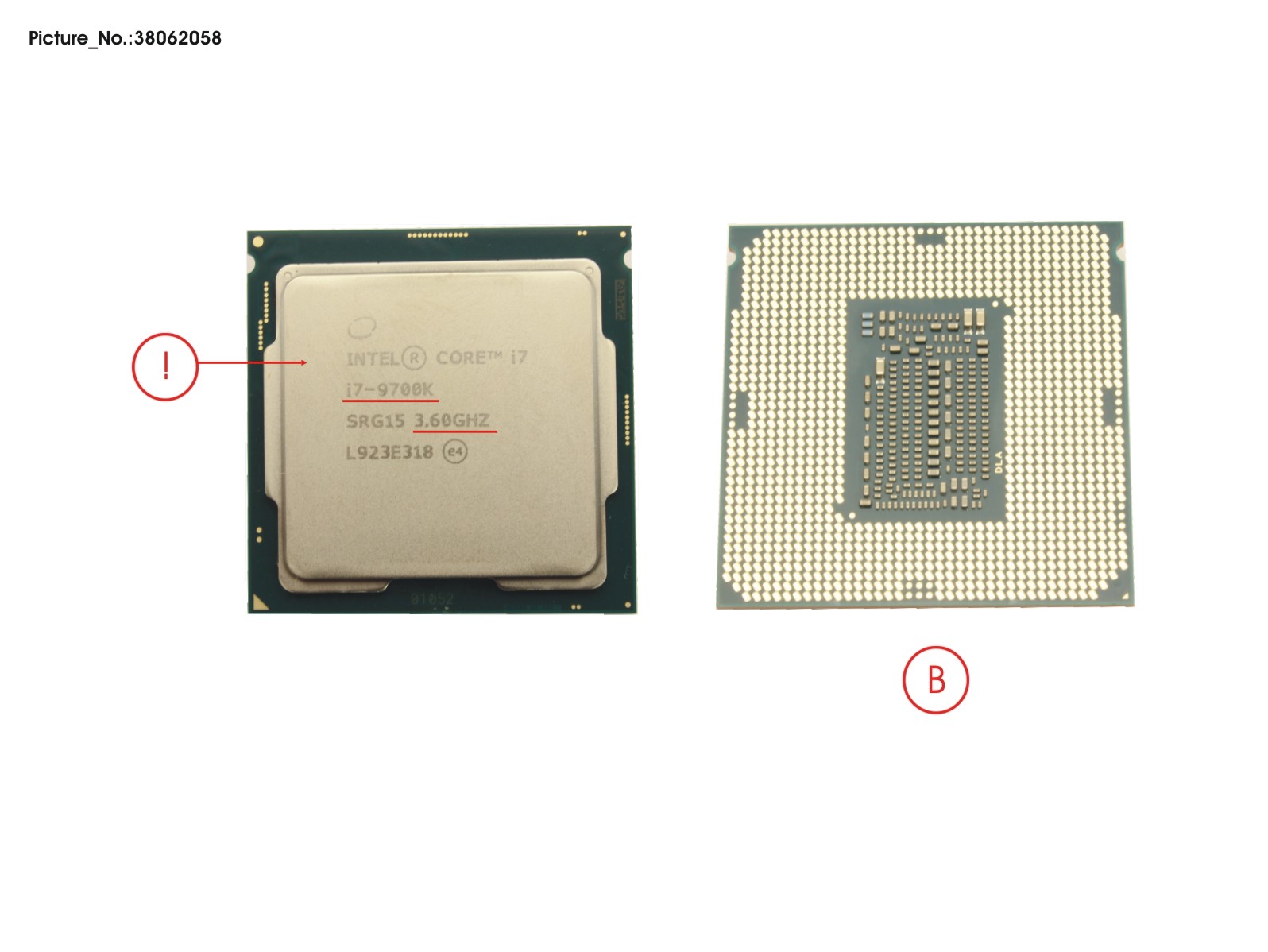 CPU CORE I7-9700K 3.6GHZ 95W (R0)