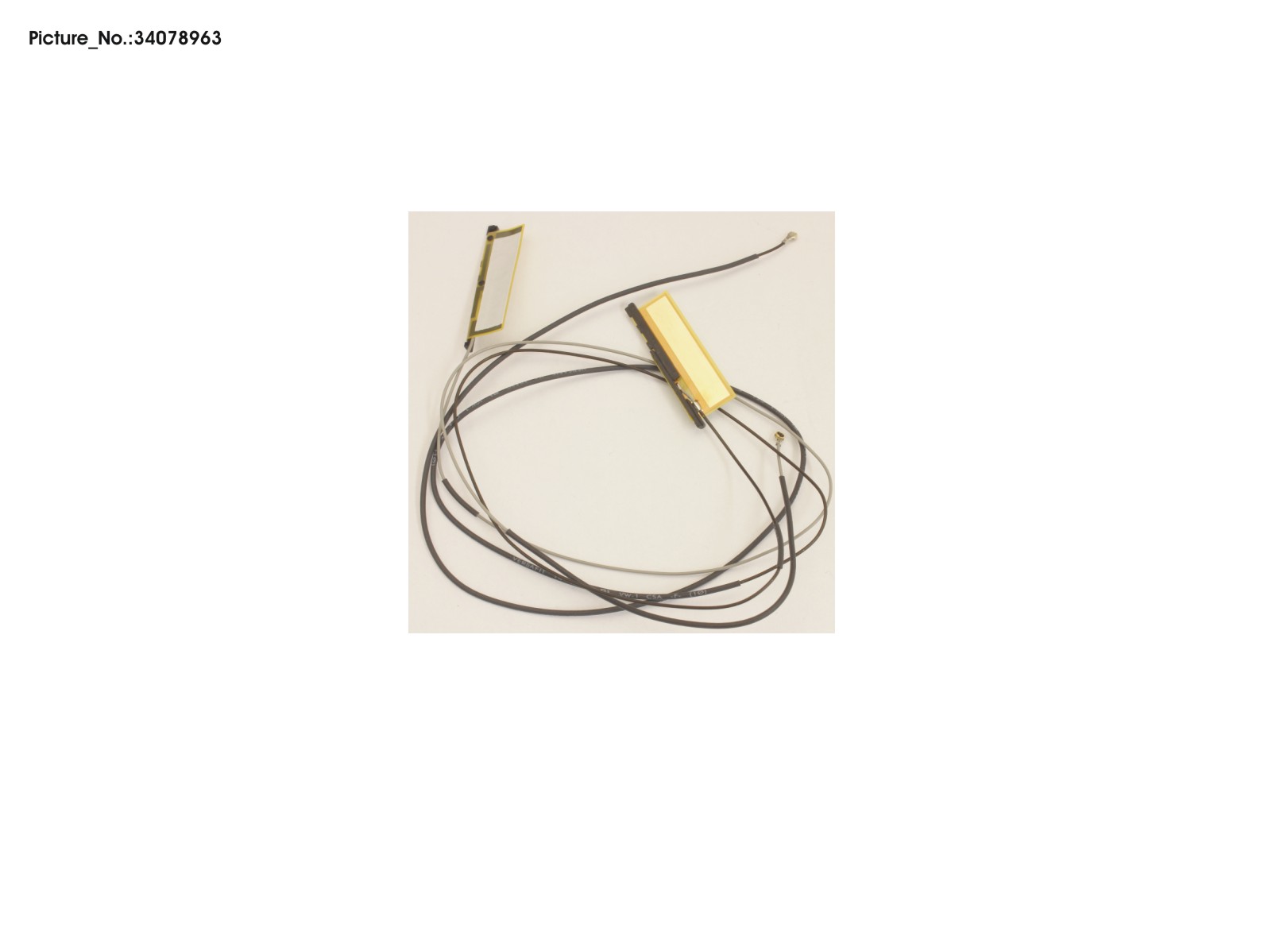 ANTENNA, WLAN L/R ANTENNA, WLAN L/R