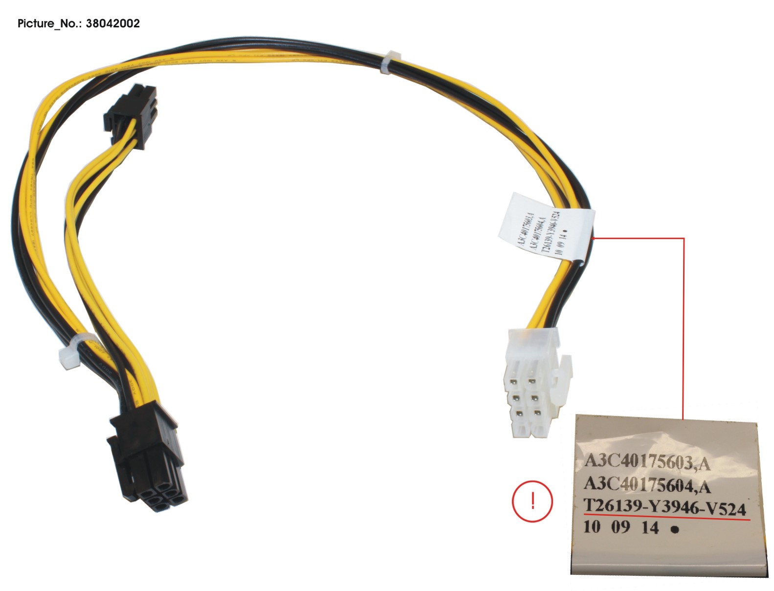 FUJITSU CBL PWR FF20 8>2X6