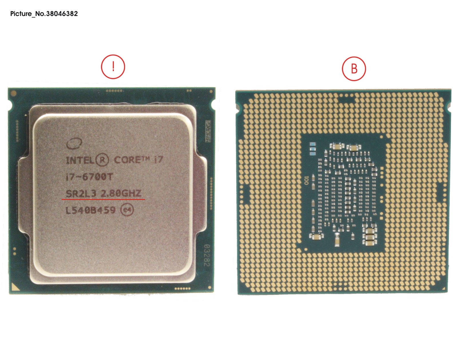 CPU CORE I7-6700T 2.8GHZ 35W