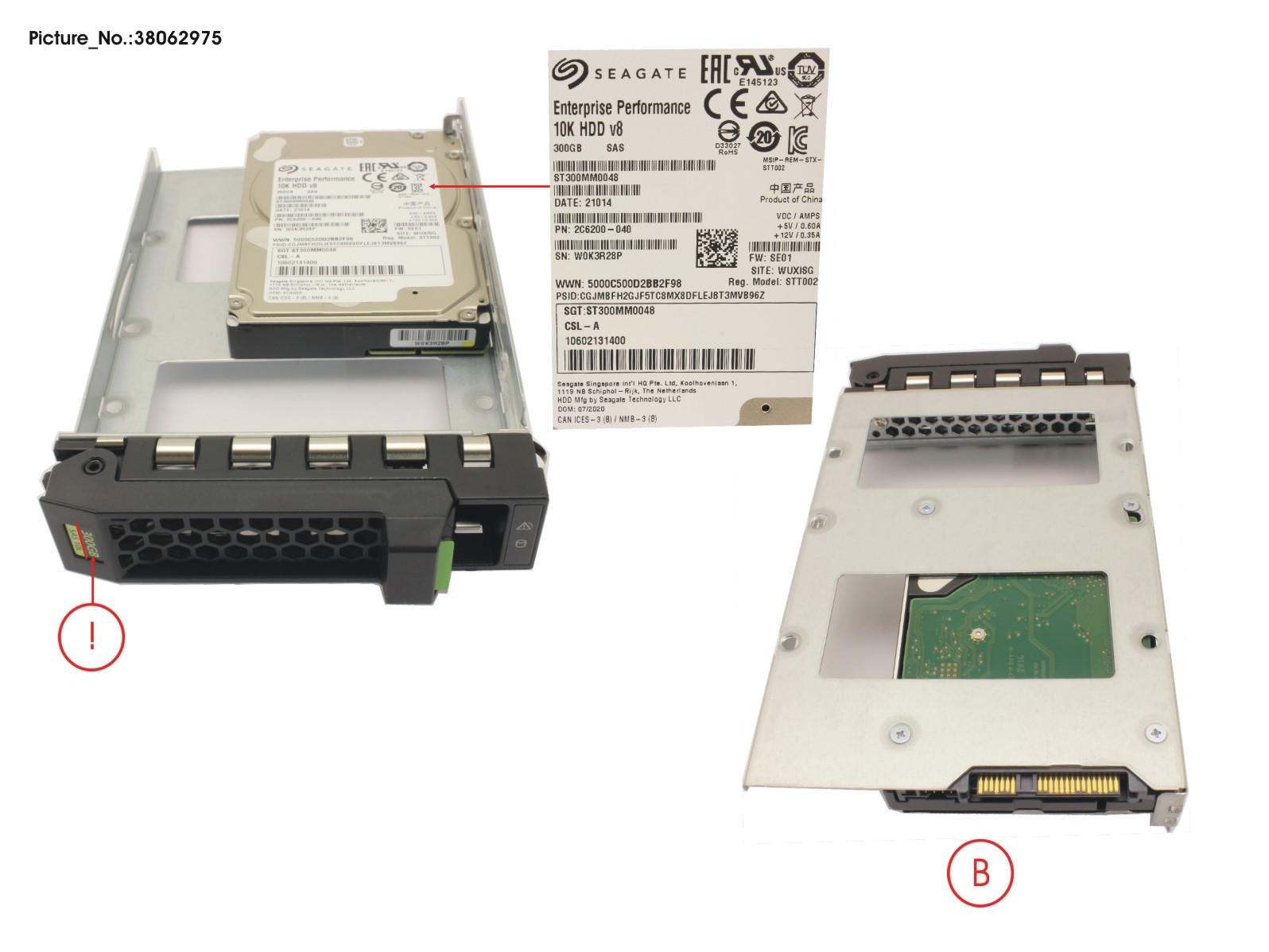 HD SAS 12G 300GB 10K 512N HOT PL 3.5 EP