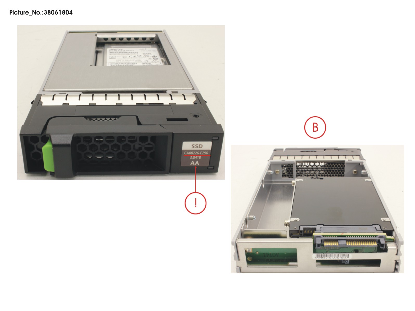 DX S3/S4 SSD SAS 3.5 3.84TB DWPD1 12G