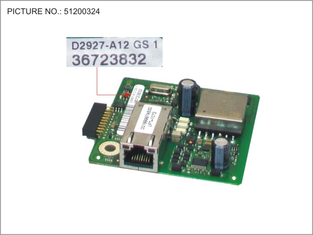 FUJITSU 2ND LAN/POE MODULE FUJITSU 2ND LAN/POE MODULE