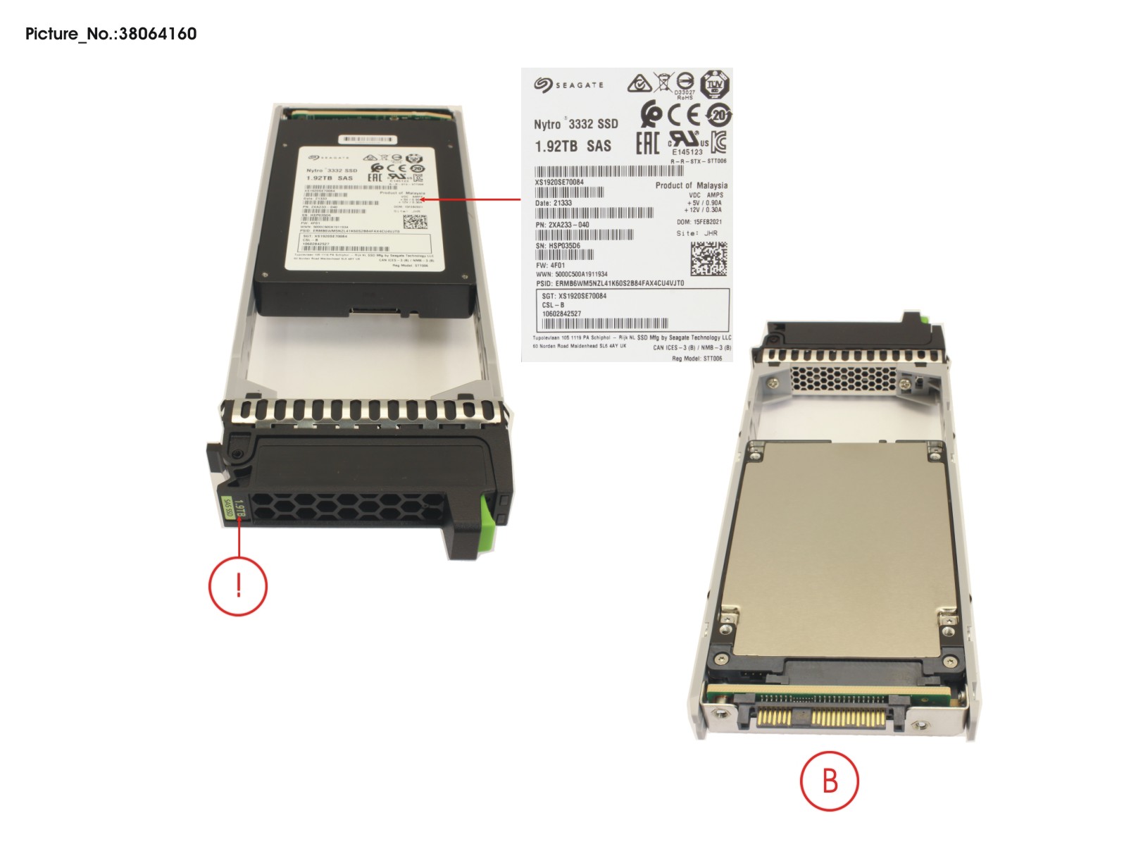JX40 S2 TLC SSD 1.92TB RI