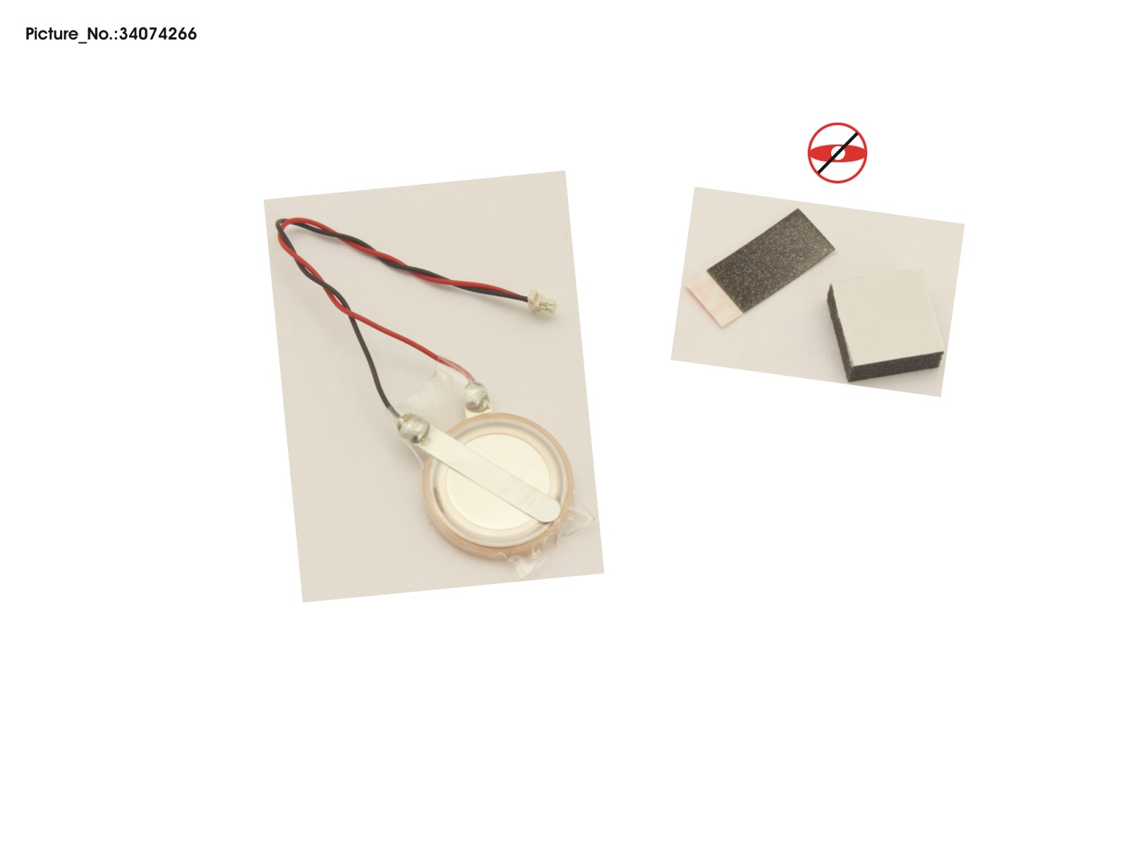 -BT-RTC BATTERY W/CABLE -BT-RTC BATTERY W/CABLE