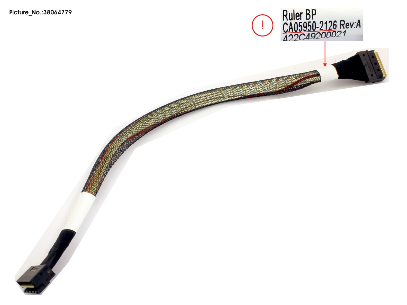 DATA MB TO 3RD/4TH ESDFF BP CABLE