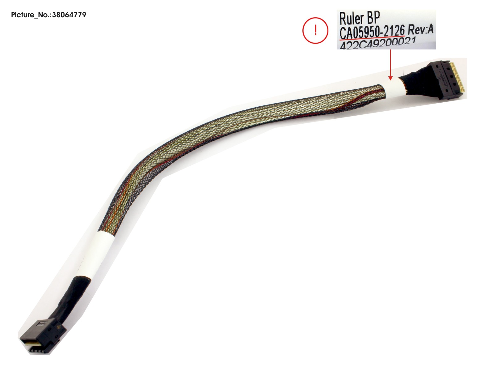 DATA MB TO 3RD/4TH ESDFF BP CABLE DATA MB TO 3RD/4TH ESDFF BP CABLE