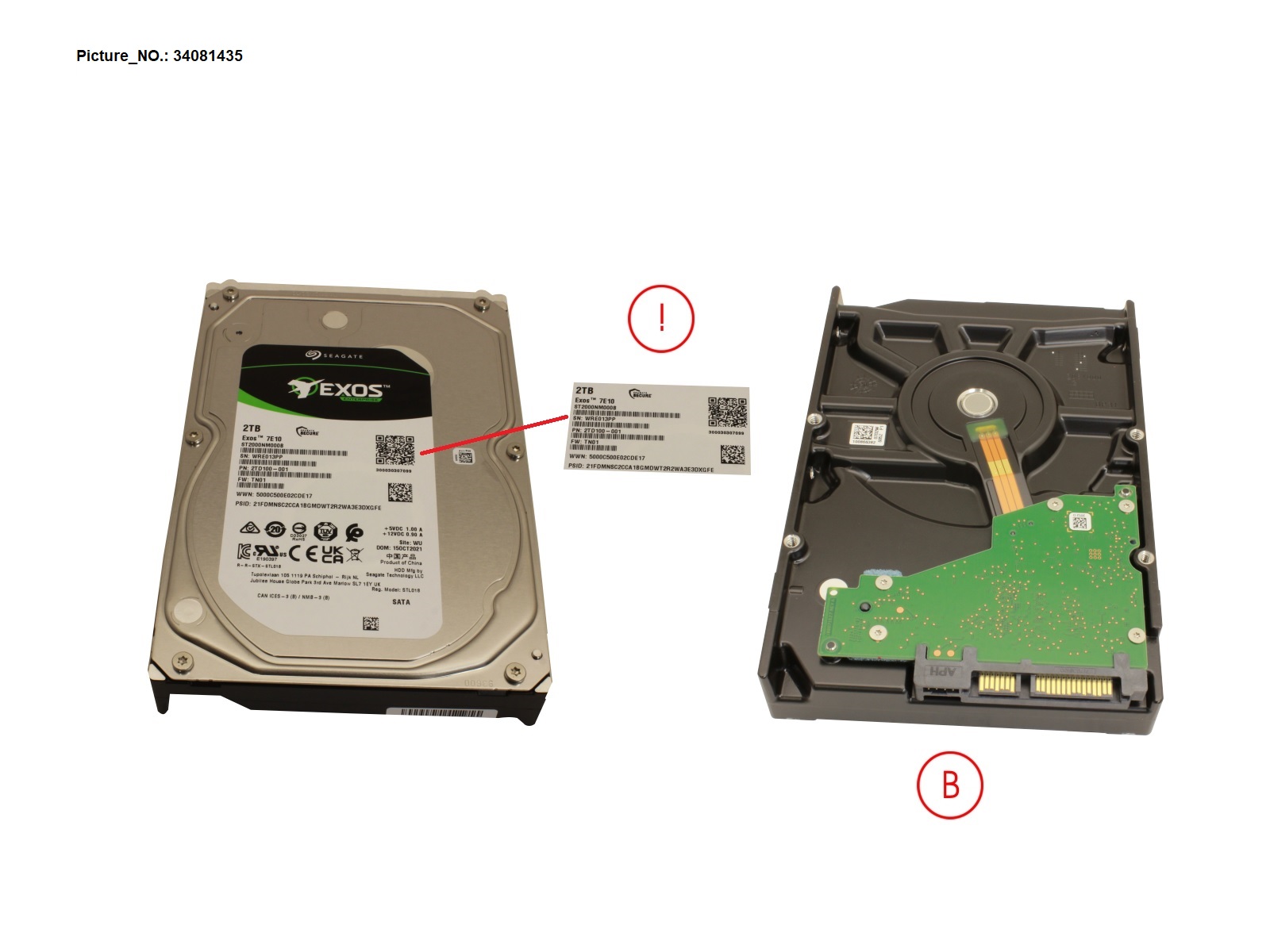 HDD 2TB BC-SATA S3 7.2K 3.5