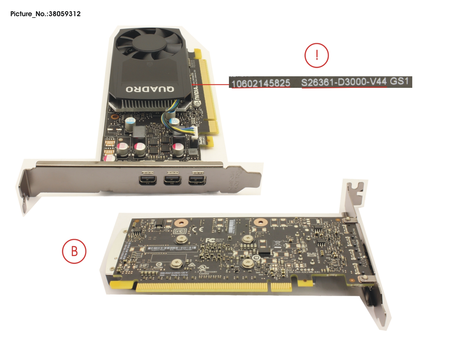 FUJITSU VGA NVIDIA QUADRO P400