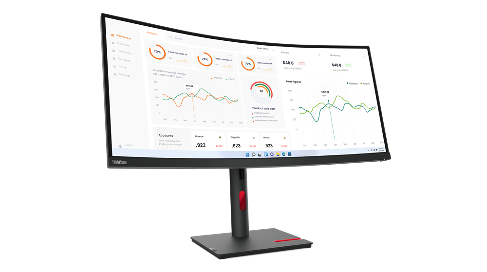 LENOVO ThinkVision T34w-30 86,4cm (34"")