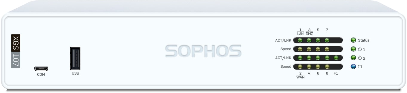 SOPHOS XGS 107 Security Appliance - EU power cord