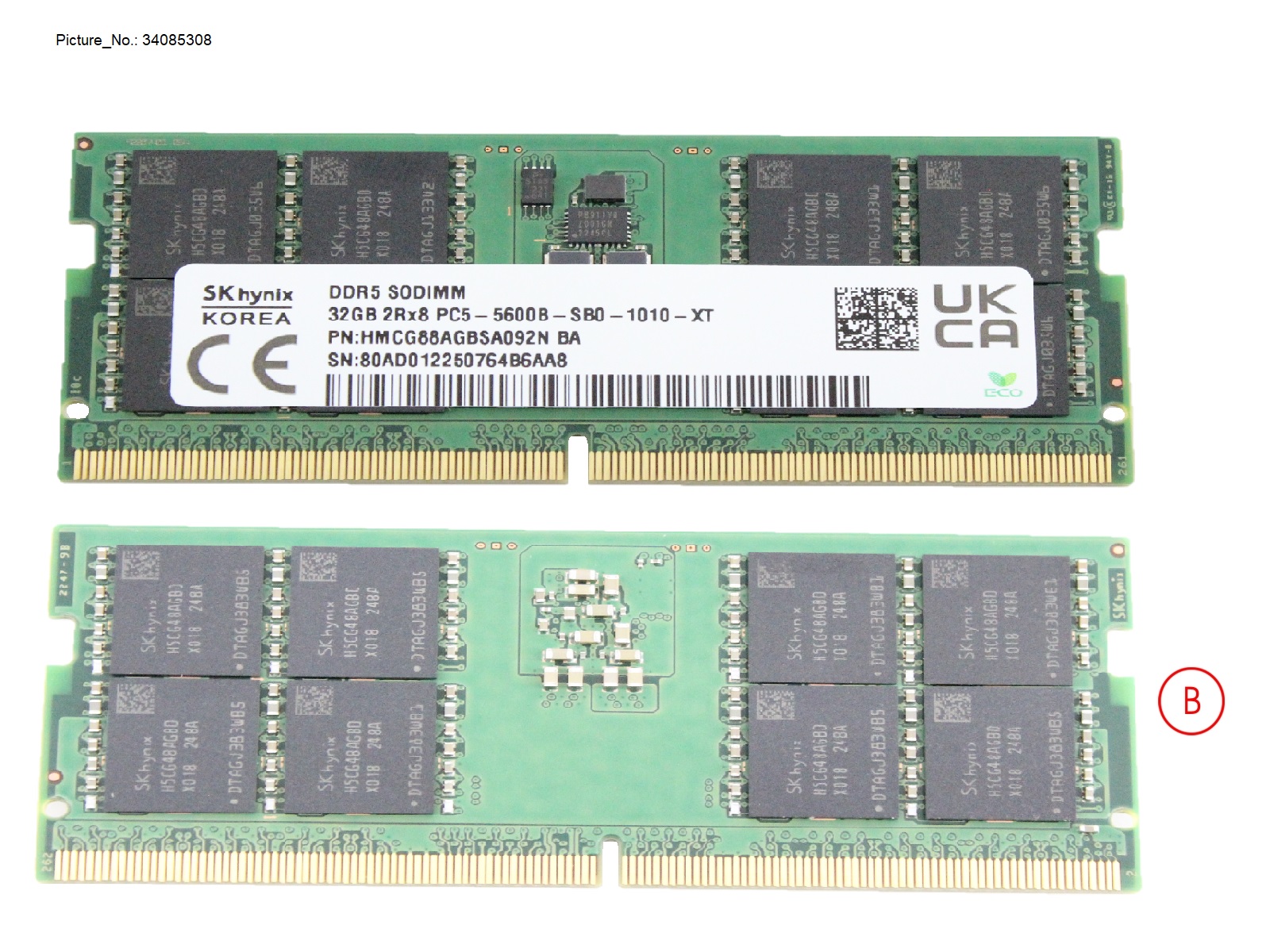 MEMORY 32GB DDR5-5600 SO