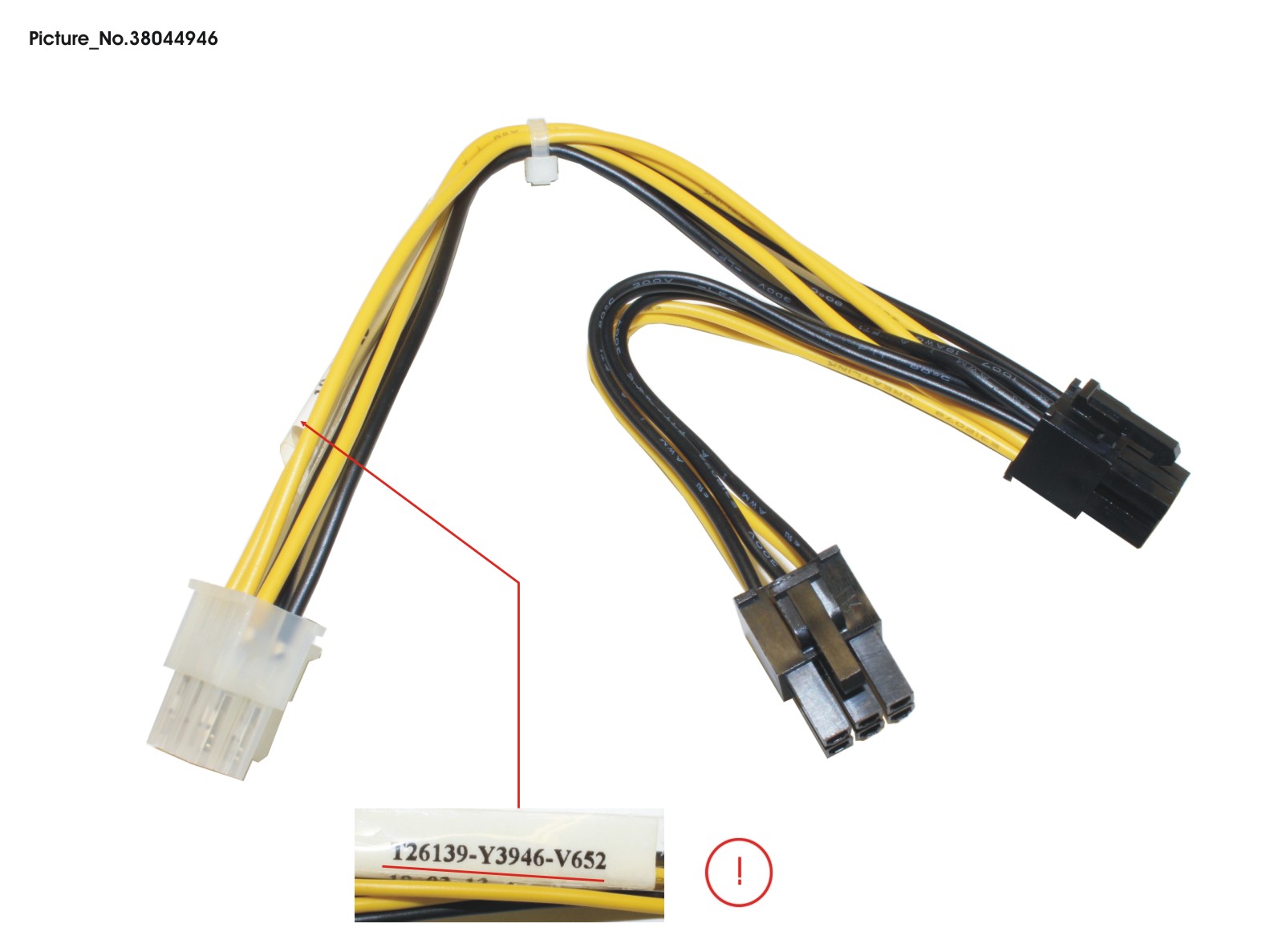 CABLE 66GFX-PWR BELY