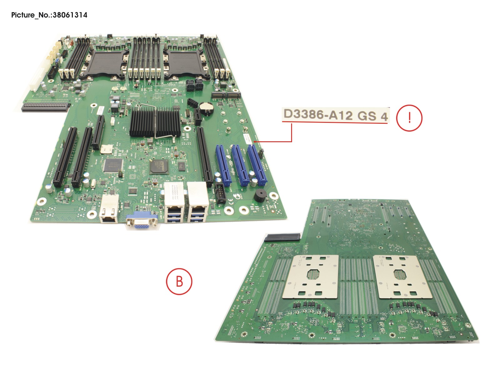 FUJITSU MOBO RX2520 / TX2550 M4