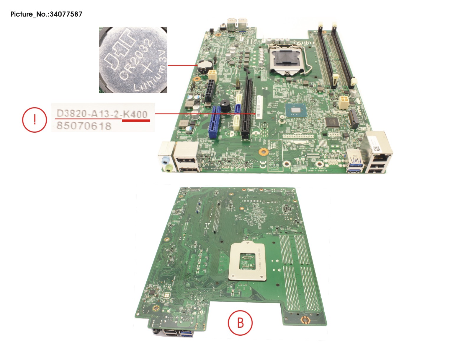 FUJITSU MAINBOARD D3820AO