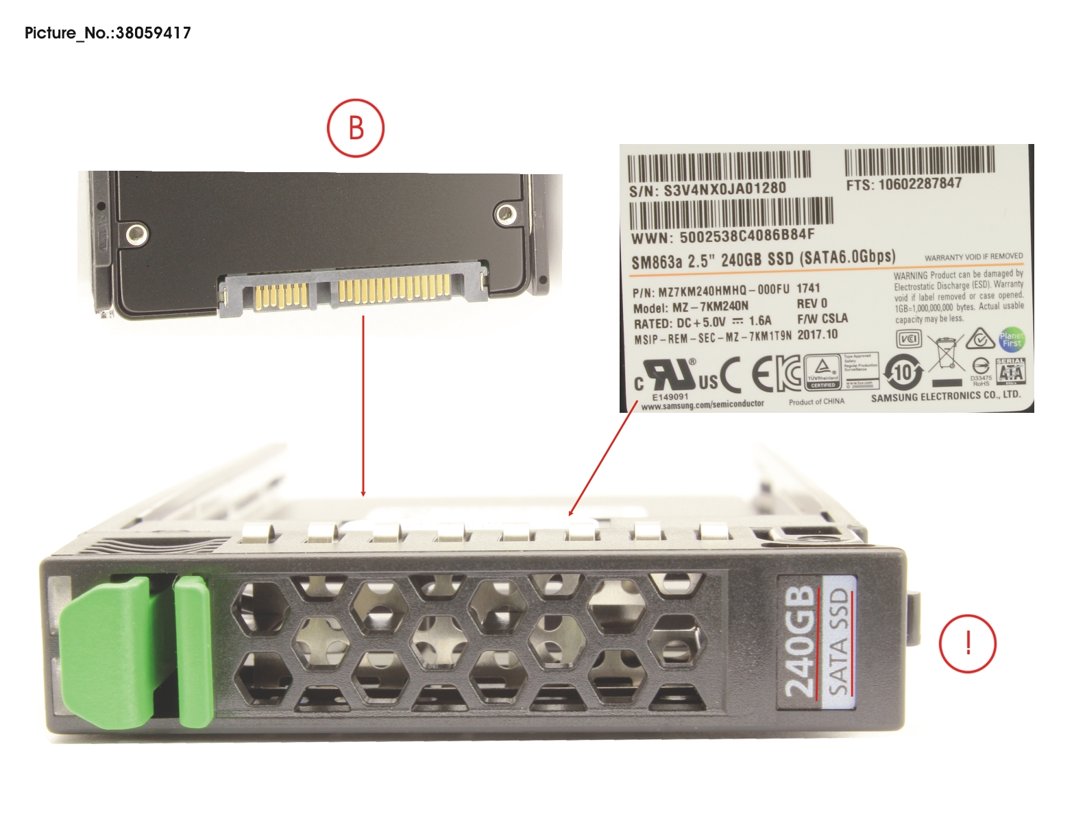 SSD SATA 6G 240GB MIXED-USE 2.5 H-P EP