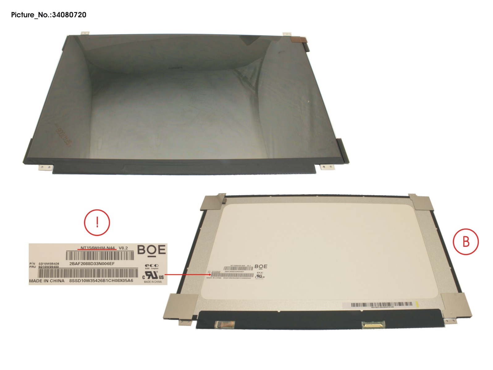 LCD PANL BOE AG,NT156WHM-N44V8.2(EDP,HD) LCD PANL BOE AG,NT156WHM-N44V8.2(EDP,HD)